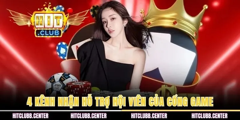4 kênh nhận hỗ trợ hội viên của cổng game