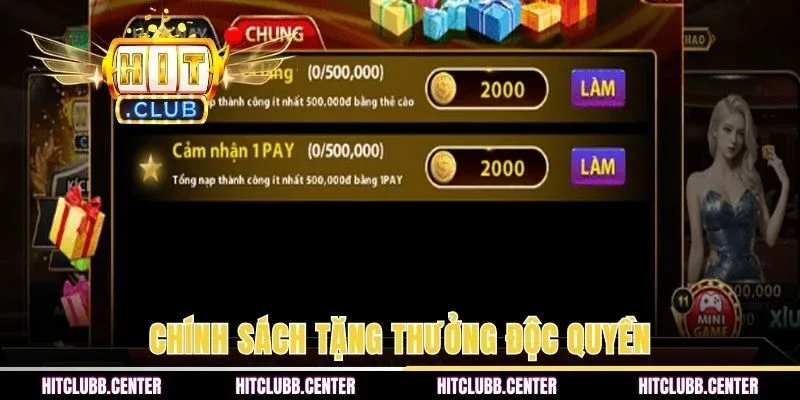 Chính sách tặng thưởng độc quyền
