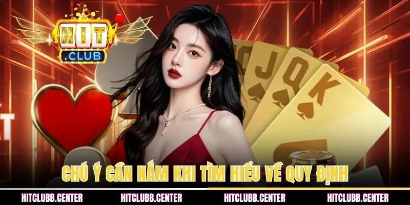 Chú ý cần nắm khi tìm hiểu về quy định