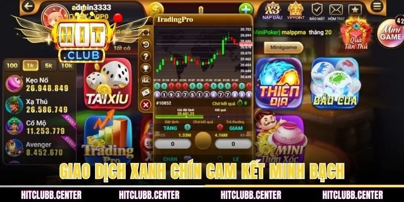 Giao dịch xanh chín cam kết minh bạch