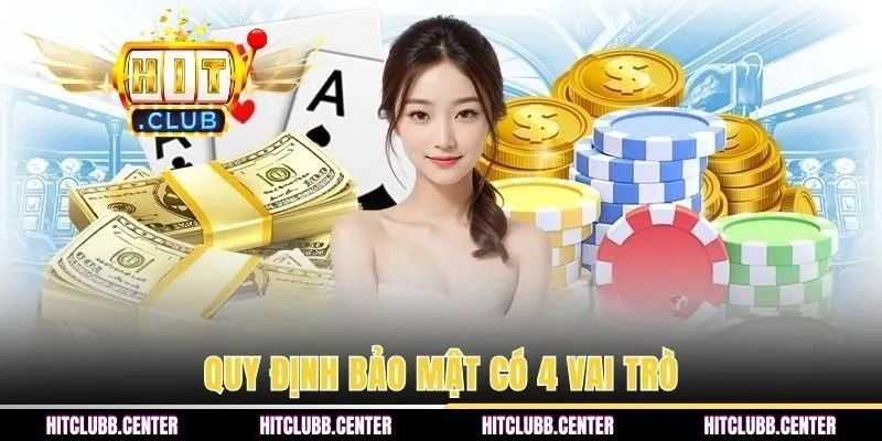 Quy định bảo mật có 4 vai trò