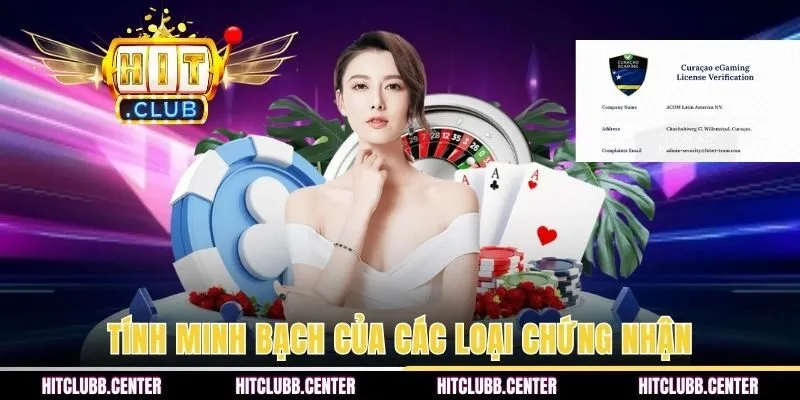 Tính minh bạch của các loại chứng nhận